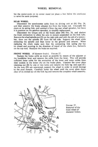 BSA B50T Gold Star B25T Victor B25SS Gold Star Handbook 1971 Manual Free UKPost - Picture 5 of 5