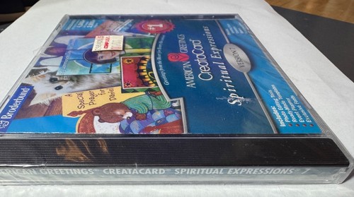 American Greetings CreataCard Spiritual Expressions 7 PC CD ** NEW ** MEGA RARE - Picture 3 of 3