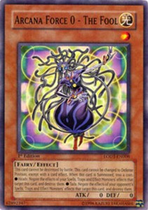 Arcana Force 0 - The Fool - LODT-EN008 - Common - Unlimited Edition x3 - Near Mi