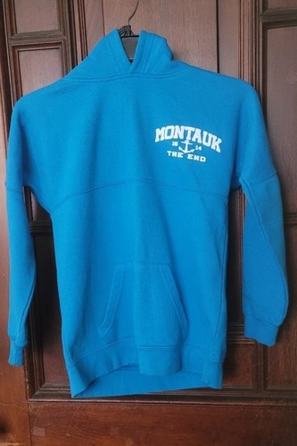 Montauk 1614 The End" Hooded Sweatshirt - Picture 2 of 2