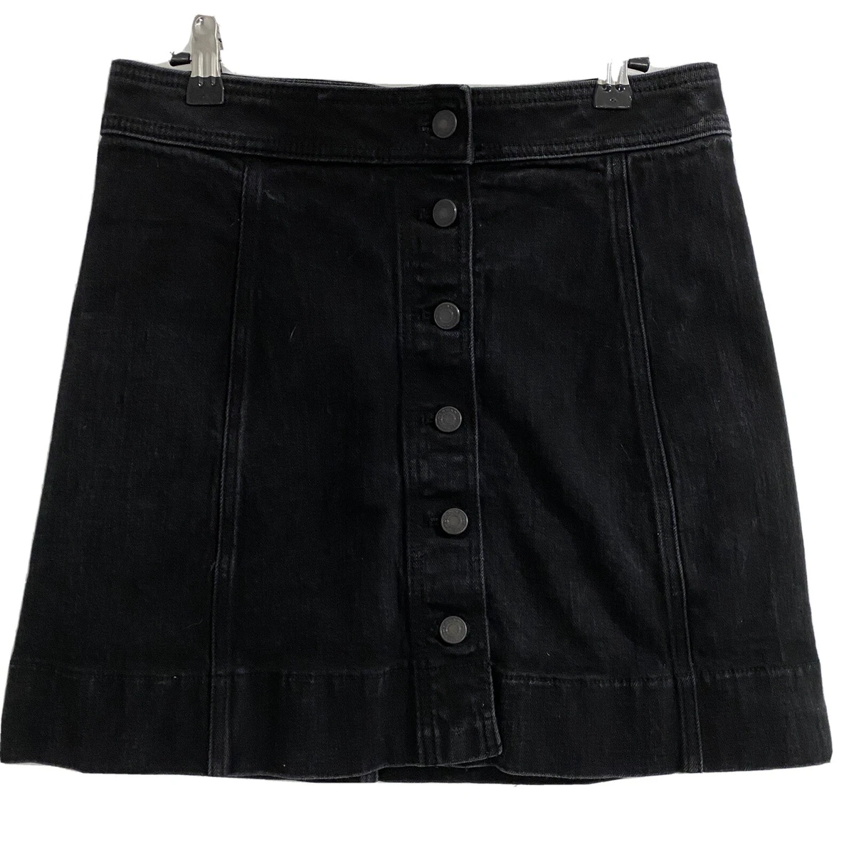 J crew black mini skirt cheap