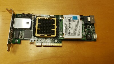 Adaptec ASR-5445 512MB SAS PCIe RAID HBA Controller Adapter Card w BBU Battery