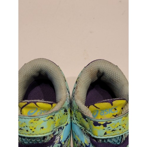 Asics Tri 10 TS Noosa Sneakers Toddler Girls Size 5 C524N Blue Green - Picture 5 of 8