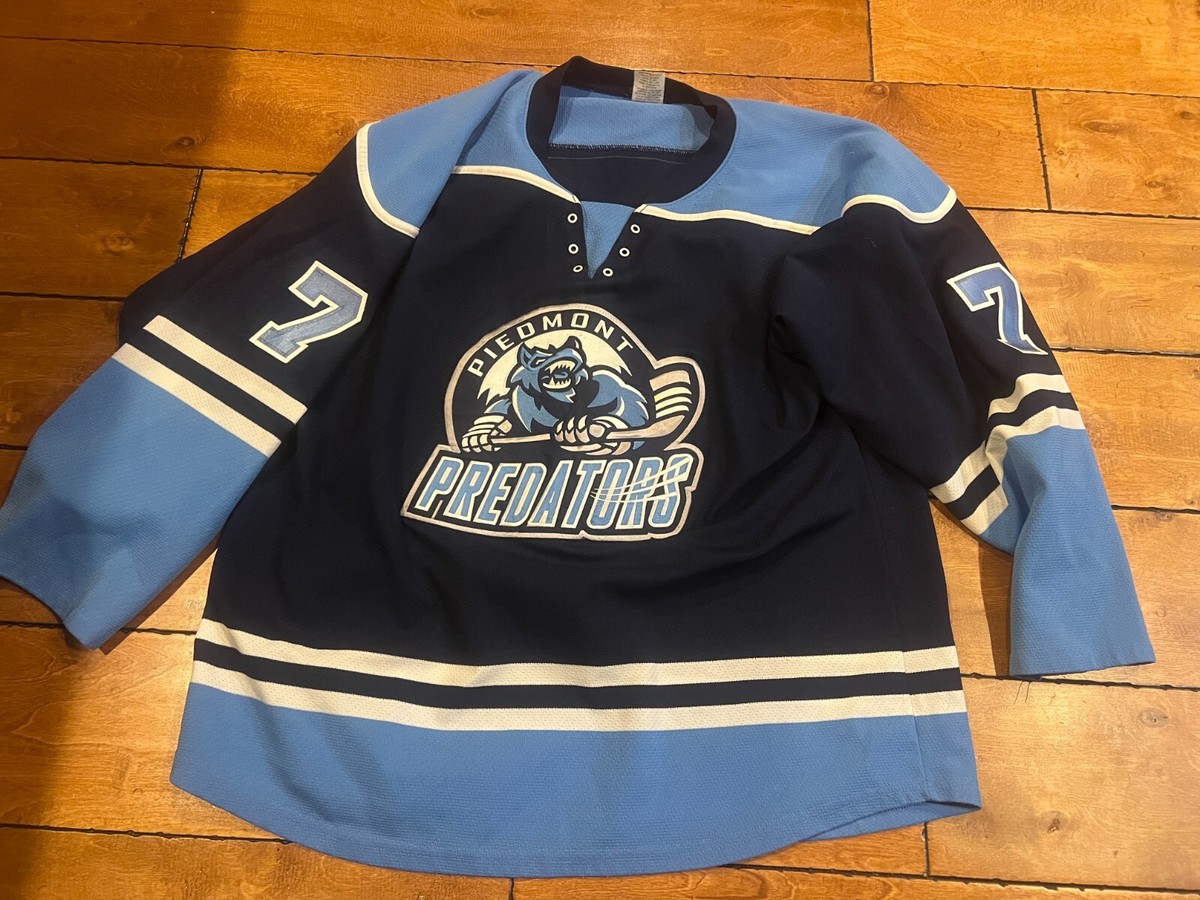 2017-18 Kyle Doherty #7 Fremont Predators Game Used Worn Hockey Jersey LOA