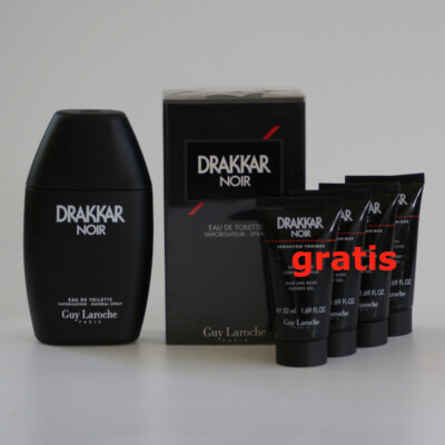 Guy Laroche, Drakkar Noir, EDT 200ml + Gratiszugabe: Duschgel/Showergel 200ml