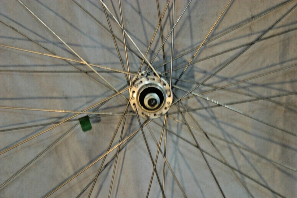 Weinmann 24" Recumbent Bike Wheel Joytech Hub Silver OLW120 36S AV USA Shipper - Image 3 of 4