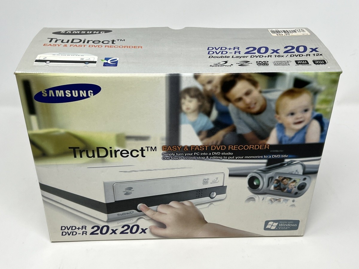 Samsung TruDirect 20X DVD Recorder DVD+R/DVD-R | eBay