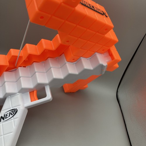 Minecraft Nerf Crossbow, Hammer, and Bow & Arrow Toy Play Set Life Size - Picture 7 of 13
