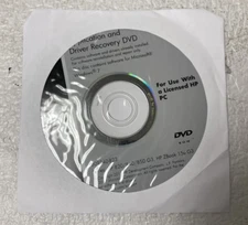 HP Application and Driver Recovery DVD for Windows 7 809240-B23 No Product Key