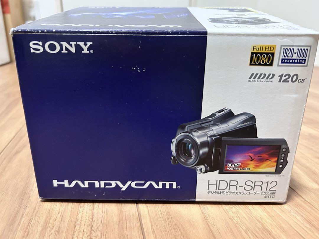 SONY Handycam SR12 120GB フルHDビデオカメラ SONY Handycam SR12 120GB フルHDビデオカメラ SONY ビデオ