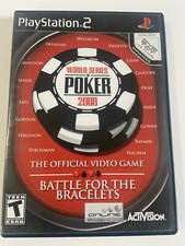 World Series of Poker 2008 Battle for the Bracelets Sony PlayStation 2 CIB 