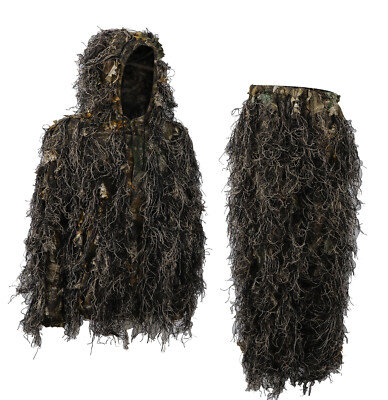 Hybrid 3D Leafy Ghillie suit, Jacket, Pants set | eBay