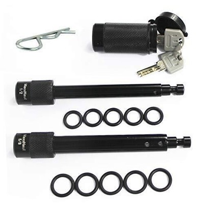 MaxxHaul 5/8 in. Dia and 1/2 in. Dia Trailer Pin Set with Locking System