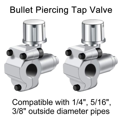 Lightweight BPV-31 Piercing Valves Accessories Reliable Refrigerants Tool - Picture 3 of 8