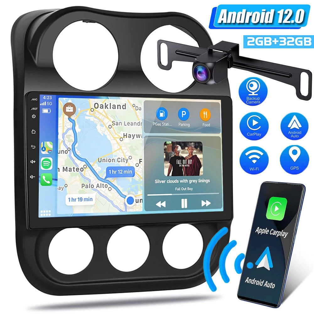 Android 12 CarPlay Car Stereo Radio GPS NAVI For Jeep Patriot Compass  2010-2016 | eBay