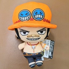 Image of One Piece Plush Toy Ace 13cm New