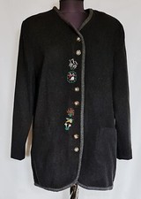 JACKET VINTAGE COUNTRY TRACHTEN OKTOBERFEST DIRNDL TYROL WOMENS COAT US 8 EU 36