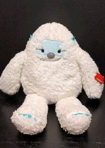 Yeti Yulli Abominable Snowman 15 Zoll weißes Plüschtier von Aurora mit Etikett