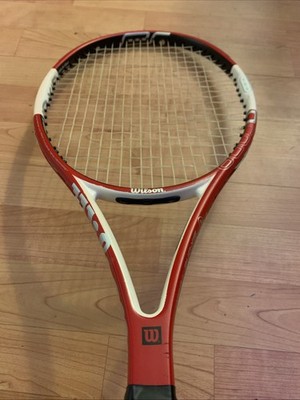WILSON nCODE SIX-ONE TEAM 18X20 TENNIS RACQUET 4 1/4 Grip 95 Sq in