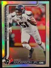 2025 Topps Chrome Will Anderson Jr Silver Refractor #121