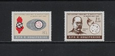 S7559 Albanie 1982 Découverte Du Bacille De La Tuberculose 2V. MNH