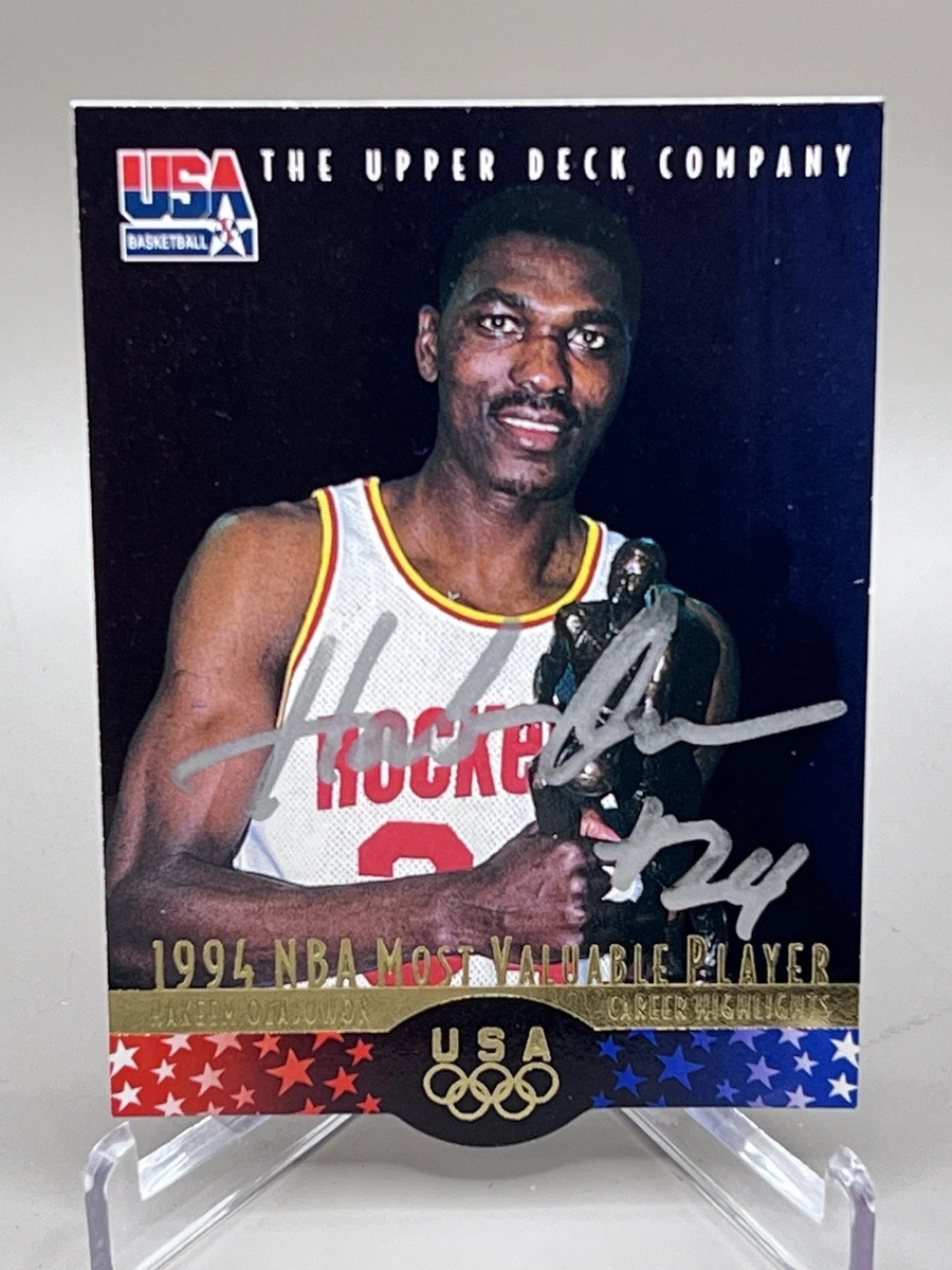 Hakeem Olajuwon Basketball Original Autographed Sports Trading