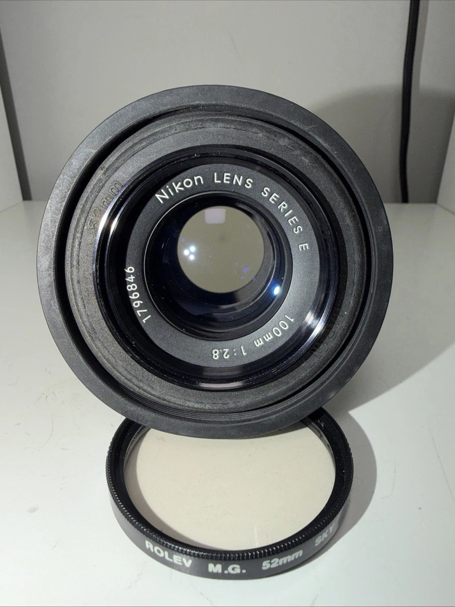 Nikon f/2.8 Camera Lenses 100mm Focal for sale - eBay