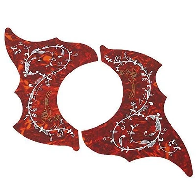 Protection de Guitare Acoustique, Pack de 2 Protège-Pioche en PVC Auto-Adhésif - Photo 1/4
