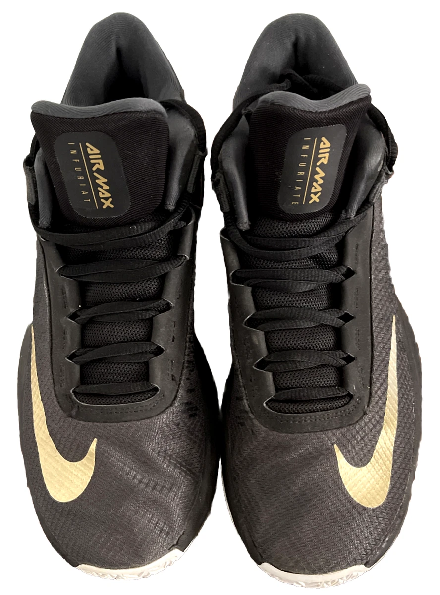 Nike Air Max Infuriate 2 Mid Anthracite Gold for Sale  display picture 1