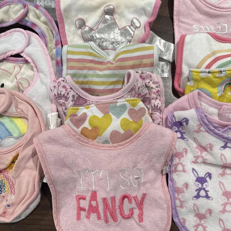 Лот из 18 различных детских нагрудников Burp Cloths - Изображение 4 из 4