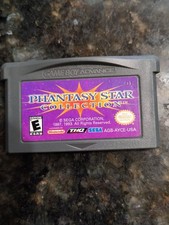 Phantasy Star Collection GBA AUTHENTIC VG Nintendo Game Boy Advance Cartridge 