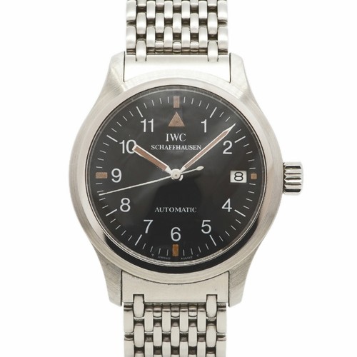 IWC Schaffhausen Pilot's Watch Mark 12 IW324101 Black Dial Men's GZl1hyr8