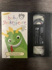 Baby Einstein Baby Shakespeare Exploring Vocabulary VHS 2000 Educational Kids