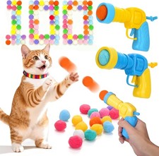 Cat Ball Toy Launcher Cat Toys for Indoor Cats Interactive Cat Toy