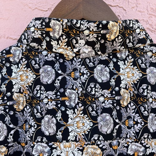 Rock Roll n Soul Button Up Shirt All Over Print Western Flowers Floral Yellow - Picture 4 of 7