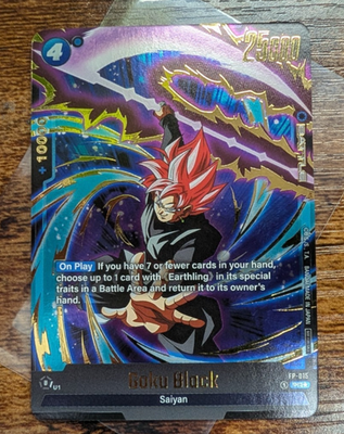 Goku Black FP-015 Tournament Gold Promo Dragon Ball Card English