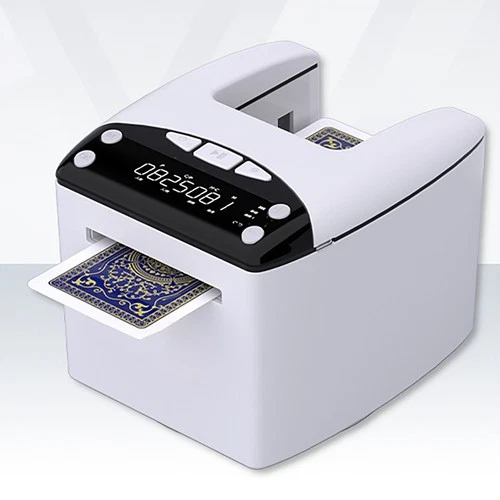 Automatic Card Dealer Machine Rotating 360 for Playing Cards 2 Decks 2-8 Players