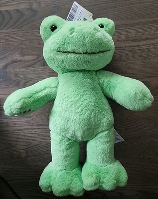 Build a Bear PLUSH 16'' Spring Green Frog Soft STUFFED NEW W TAG
