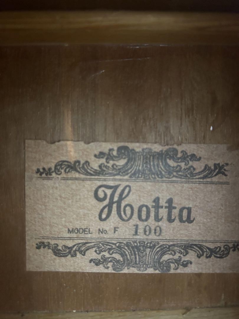 Acoustic Guitar Hotta & Co. F100 Vintage Natural OOO Size | eBay