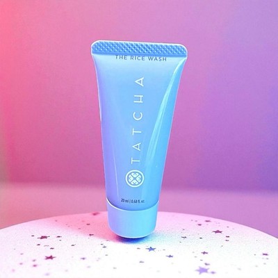 TATCHA The Rice Wash Soft Cream Cleanser .68 oz / 20 ml New Without Box & Sealed