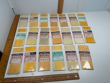 Vtg Seam Binding 60 Total Yds 20 Packs Color Sewing Trim Boiltex Coats Ephemera