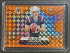 JSY# 10/199 DRAKE MAYE 2024 PANINI MOSAIC #273 ROOKIE ORANGE PRIZM RC NFL DEBUT