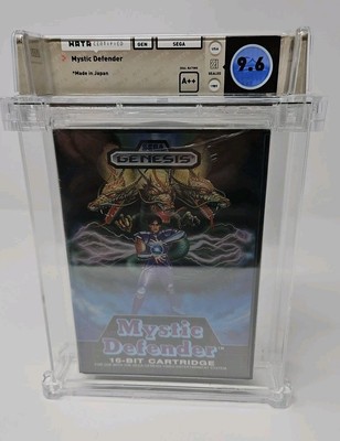 MYSTIC DEFENDER (SEGA GENESIS, 1989) - GRADED WATA 9.6 A++ NEW SEALED