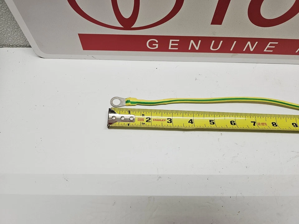 TOYOTA PICKUP TACOMA 4RUNNER BATERÍA NEGATIVA CABLE TIERRA CORREA AISLANTE COBRE Foto 4 de 4