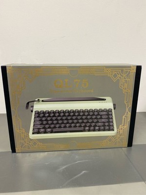 YUNZII QL75 Wireless Typewriter Hot Swap Retro Mechanical Keyboard
