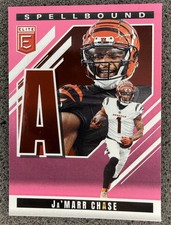 2025 Panini Donruss Elite - Spellbound Ja'Marr Chase #17 Pink