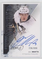 2013-14 SP Authentic Future Watch 726/999 Olli Maatta #305 Auto 0ll