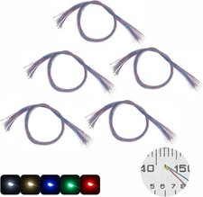 125pcs Pre-Wired Micro LED Pre-soldered 0402 SMD LEDs with Assembly Accessori...