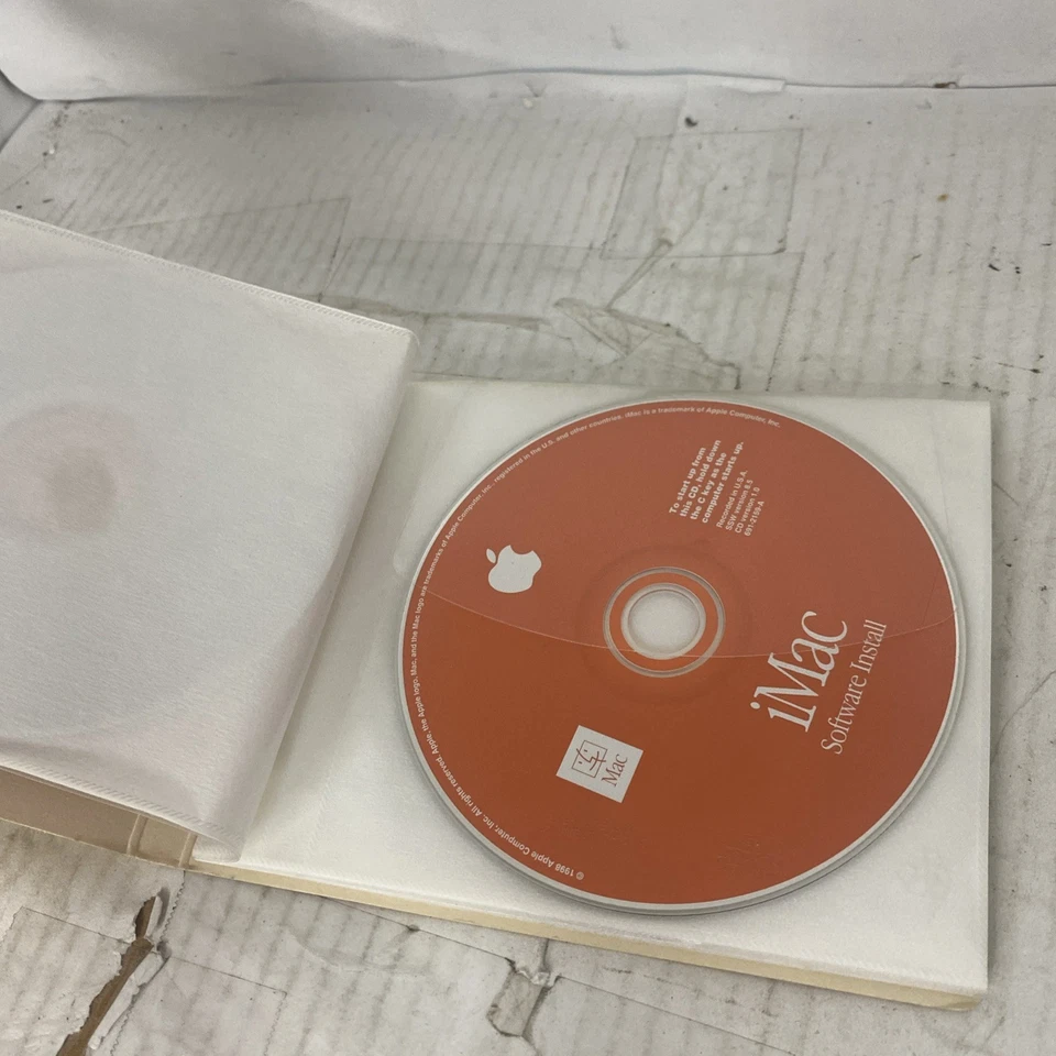 Apple CD Pack iMac Software Install And Restore Version 8.5.1 1998 1999 As Is - Image 3 of 4