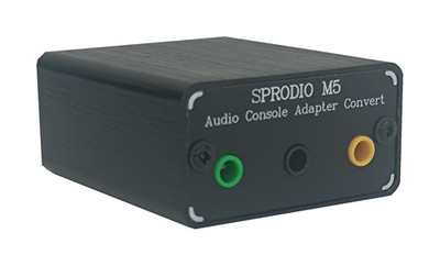 5.1 Audio Console Converter Stereo RCA Convert to 3X 3.5Mm AUX 1/8'' Passive Adap